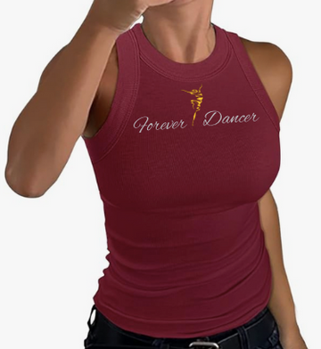 FOREVER DANCER Women Undershirt Tank Top